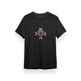 Tshirthane Shadow and Bone Heartrender Siyah Kısa Kol Erkek T-shirt