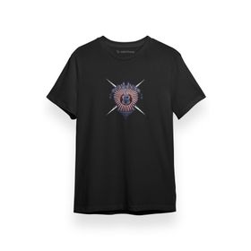 Tshirthane Shadow and Bone Inferni Siyah Kısa Kol Erkek T-shirt