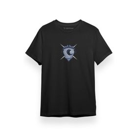 Tshirthane Shadow and Bone Tidemaker Siyah Kısa Kol Erkek T-shirt