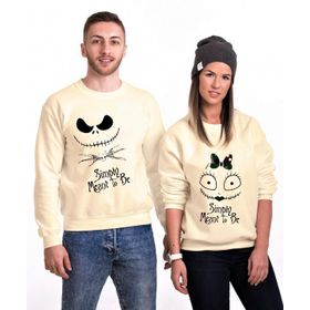 Tshirthane Simply Meant To Be 2'li Sevgili Sweatshirt
