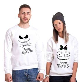 Tshirthane Simply Meant To Be 2'li Sevgili Sweatshirt