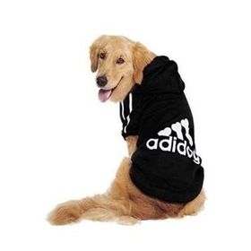 Tshirthane Siyah Adidog Kapşonlu Sweatshirt