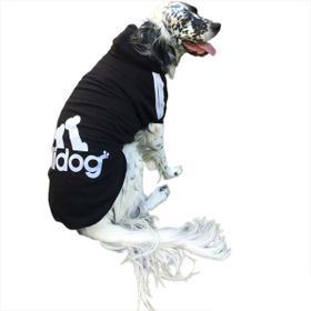 Tshirthane Siyah Adidog Sweatshirt