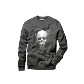 Tshirthane Skull Triangle Siyah Erkek T-shirt