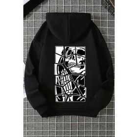 Tshirthane Skullcracked Unisex Pamuk Sweatshirt