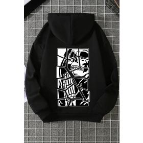 Tshirthane Skullcracked Unisex Pamuk Sweatshirt