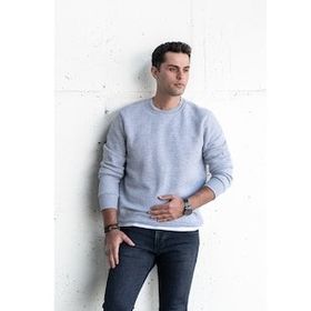 Tshirthane Slimfit Sıfır Yaka Basic 3 İplik Erkek Sweatshirt
