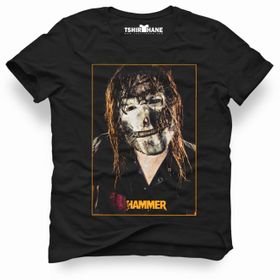 Tshirthane Slipknot Metal Hammer Siyah Erkek T-shirt