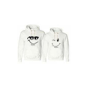 Tshirthane Smile 2'li Sevgili Sweatshirt