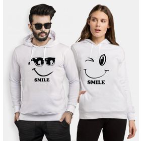 Tshirthane Smile Love 2'li Sevgili Sweatshirt