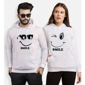Tshirthane Smile Love 2'li Sevgili Sweatshirt