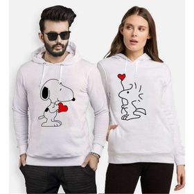 Tshirthane Snoopy Love 2'li Sevgili Sweatshirt