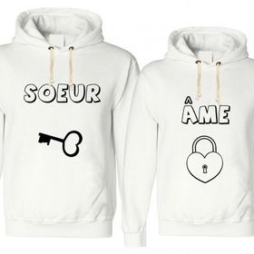 Tshirthane Soeur Ame 2'li Sevgili Sweatshirt