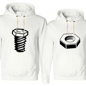 Tshirthane Somun Vida 2'li Sevgili Sweatshirt