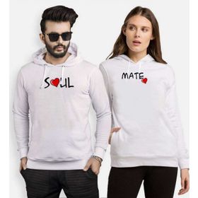 Tshirthane Soul Mate 2'li Sevgili Sweatshirt