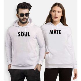 Tshirthane Soul Mate 2'li Sevgili Sweatshirt