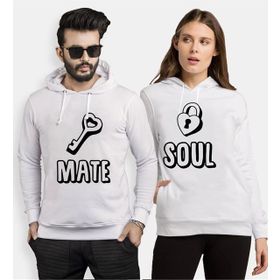 Tshirthane Soul Mate Anahtar 2'li Sevgili Sweatshirt