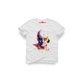 Tshirthane Stan Lee Marvel Color Beyaz Erkek T-shirt