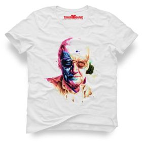 Tshirthane Stan Lee Marvel Color Beyaz Erkek T-shirt