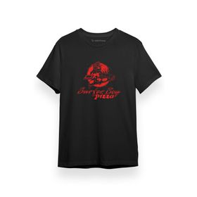 Tshirthane Surferboy Pizza Siyah Kısa Kol Erkek T-shirt