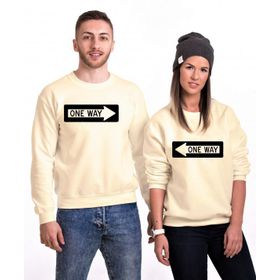 Tshirthane Tek Yönüm 2'li Sevgili Sweatshirt