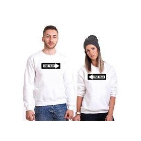 Tshirthane Tek Yönüm 2'li Sevgili Sweatshirt