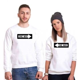 Tshirthane Tek Yönüm 2'li Sevgili Sweatshirt