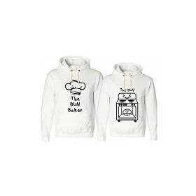 Tshirthane The Bun Baker 2'li Sevgili Sweatshirt