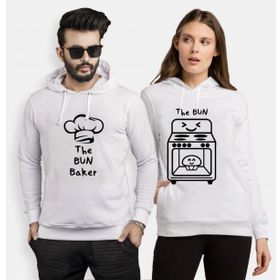 Tshirthane The Bun Baker 2'li Sevgili Sweatshirt