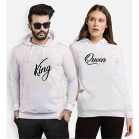 Tshirthane The King Queen 2'li Sevgili Sweatshirt