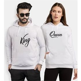 Tshirthane The King Queen 2'li Sevgili Sweatshirt