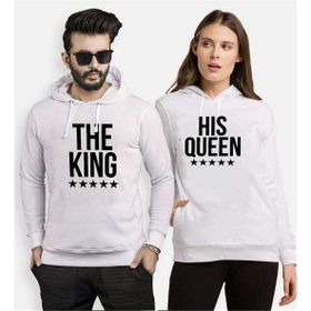 Tshirthane The King The Queen 2'li Sevgili Sweatshirt
