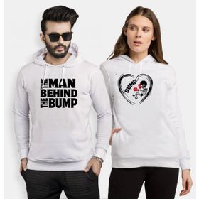 Tshirthane The Man Bump 2'li Sevgili Sweatshirt
