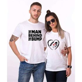 Tshirthane The Man Bump 2'li Sevgili T-shirt