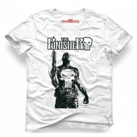 Tshirthane The Punisher Frank Castle Jon Bernthal Siyah Erkek T-shirt