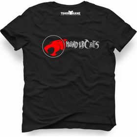 Tshirthane Thundercats Font Siyah Erkek T-shirt