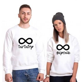 Tshirthane To İnfinity And Beyond 2'li Sevgili Sweatshirt
