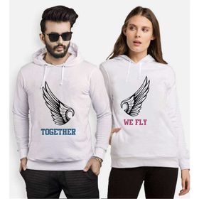 Tshirthane Together We Fly 2'li Sevgili Sweatshirt