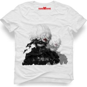 Tshirthane Tokyo Ghoul Ken Kaneki Beyaz Erkek T-Shirt