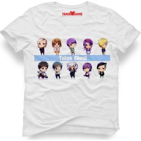Tshirthane Tokyo Ghoul Ken Kaneki Beyaz Erkek T-Shirt