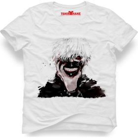 Tshirthane Tokyo Ghoul Ken Kaneki Beyaz Erkek T-Shirt