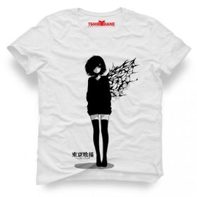 Tshirthane Tokyo Ghoul Touks Kirihima Beyaz Erkek T-shirt