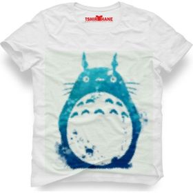 Tshirthane Totoro Beyaz Erkek T-shirt