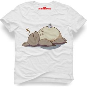 Tshirthane Totoro Beyaz Erkek T-shirt