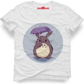 Tshirthane Totoro Beyaz Erkek T-shirt