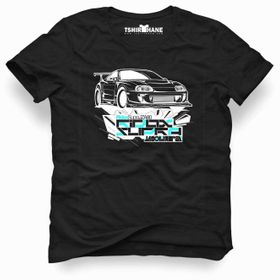 Tshirthane Toyota Supra jza80 Siyah Erkek T-shirt