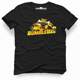 Tshirthane Transformers Bumblebee Christmas 2018 Siyah Erkek T-shirt