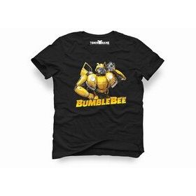 Tshirthane Transformers Bumblebee Music Black 2018 Siyah Erkek T-shirt
