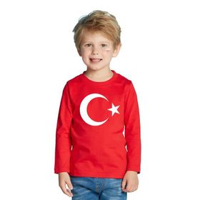 Tshirthane Türk Bayrak Ay Yıldız Kısakollu Erkek Tişört