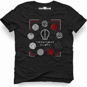 Tshirthane Twenty One Pilots Blurryface Line Siyah Erkek T-shirt